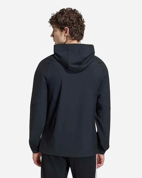 Veste Adidas Tiro Travel - Noir/Rouge - Footkorner