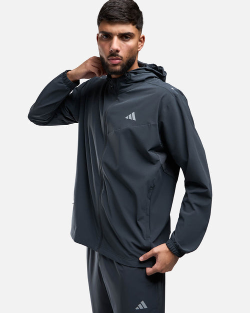 Chaqueta Adidas Running Woven TT - Gris Antracita - Footkorner