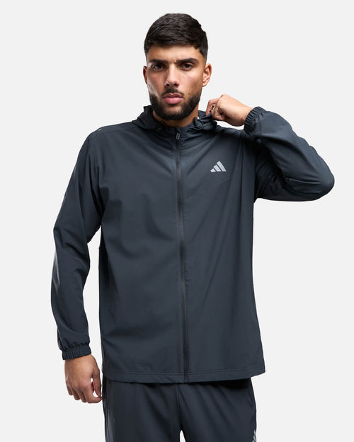 Chaqueta Adidas Running Woven TT - Gris Antracita - Footkorner