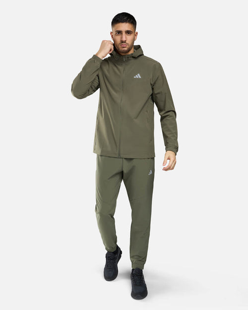 Adidas Running Woven TT Jacke - Khaki - Footkorner
