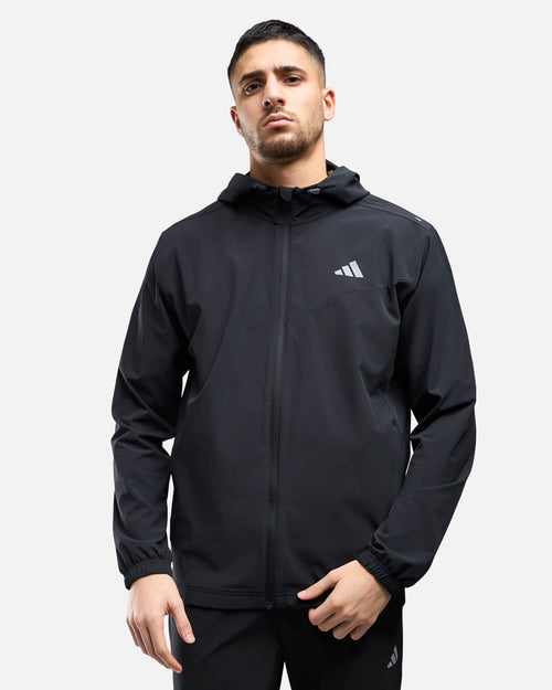Adidas Running Woven TT Jacke - Schwarz - Footkorner