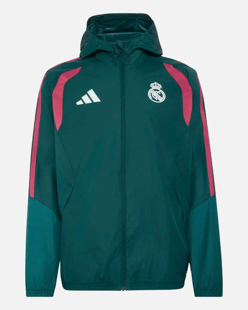 Real Madrid Tiro 2026/2027 Jacke - Grün - Footkorner