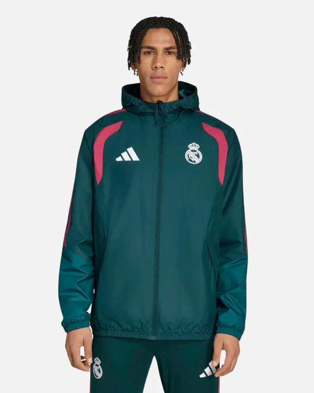 FootkornerReal Madrid Tiro 2026/2027 Jacke - Grün
