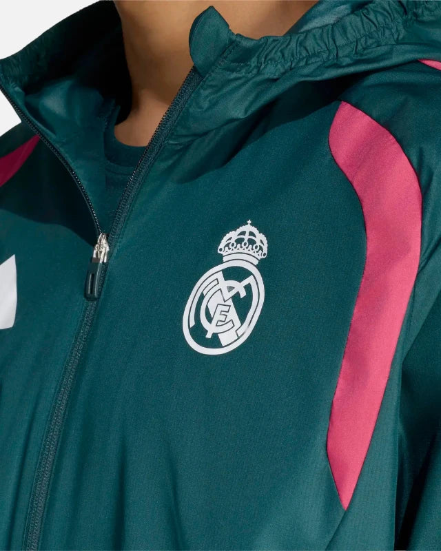 FootkornerReal Madrid Tiro 2026/2027 Jacke - Grün