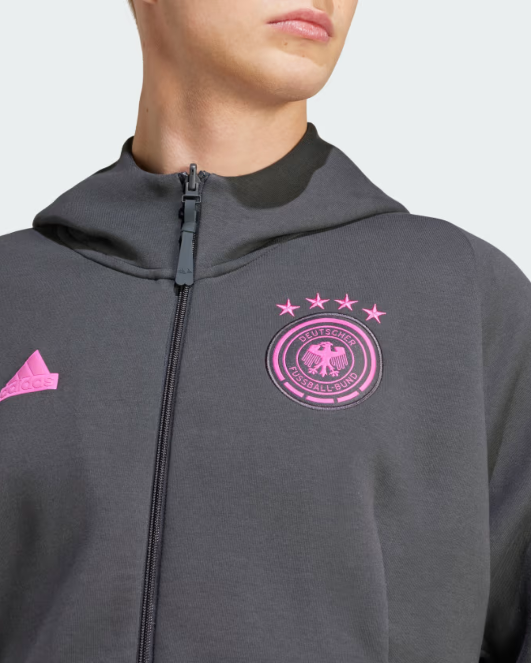 FootkornerDeutschland 2024 Jacke – Grau/Lila