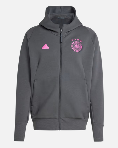 Deutschland 2024 Jacke – Grau/Lila - Footkorner