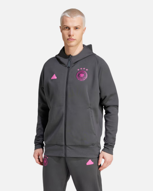 Deutschland 2024 Jacke – Grau/Lila - Footkorner
