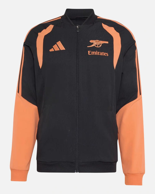 Veste Arsenal FC 2026/2027 Tiro - Noir/Orange - Footkorner