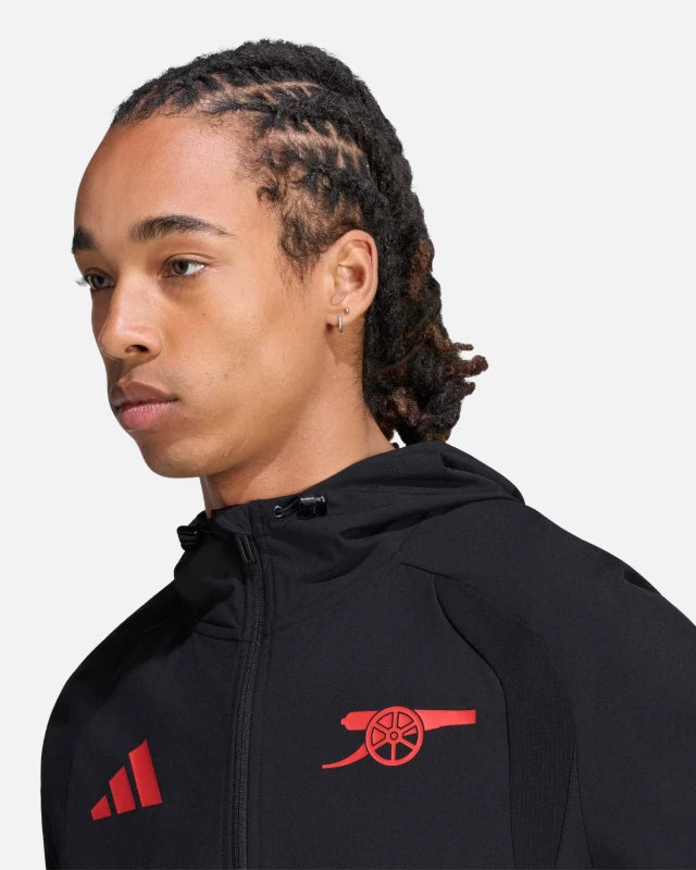 FootkornerVeste Arsenal Tiro Travel 2026/2027 - Noir