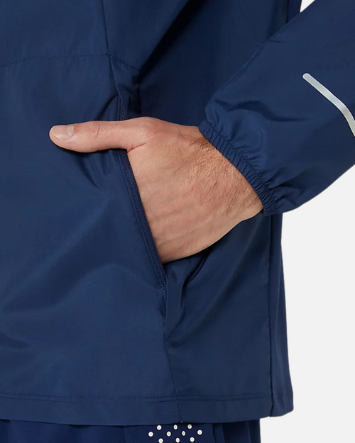Veste Asics Running Icon - Bleu/Blanc - Footkorner