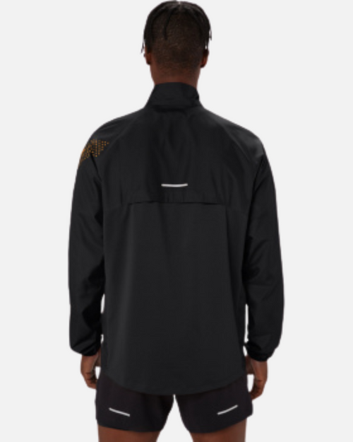 Veste Asics Running Icon - Noir/Orange - Footkorner