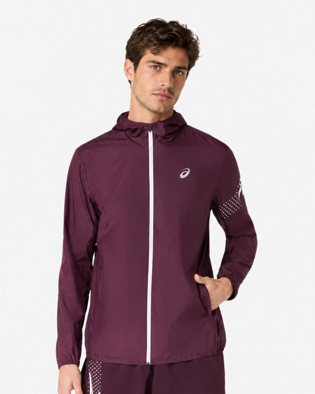 Veste Asics Icon - Gris - Footkorner - Footkorner