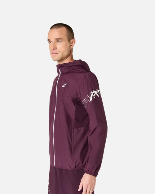 Asics Icon Jacke - Rot - Footkorner