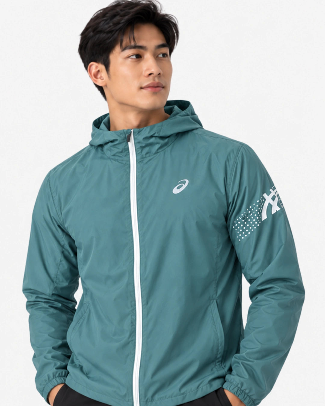 Veste Asics Icon - Gris - Footkorner - Footkorner