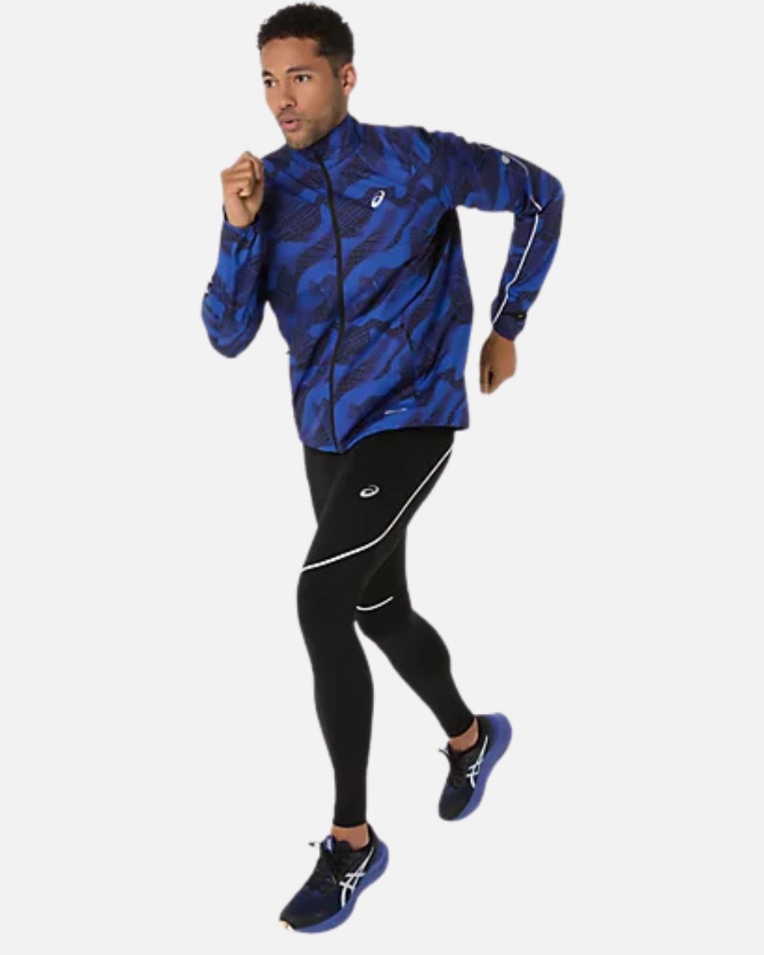 FootkornerVeste Asics Road Lite-Show Packable - Bleu