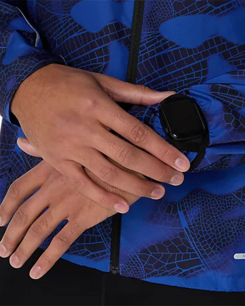 Veste Asics Road Lite-Show Packable - Bleu - Footkorner