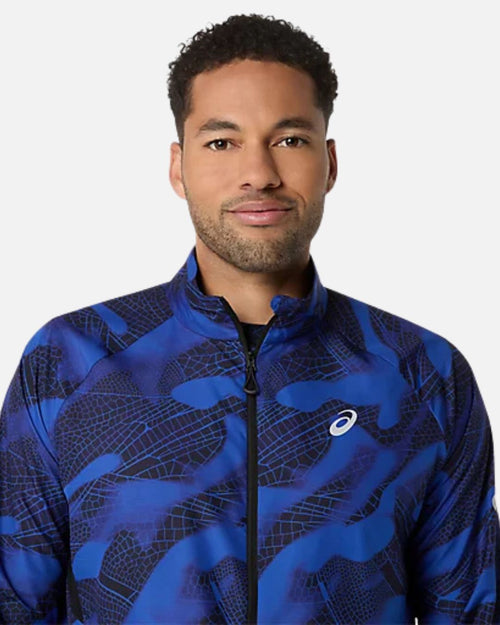 Veste Asics Road Lite-Show Packable - Bleu - Footkorner