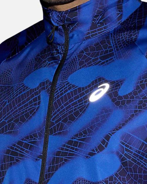 Veste Asics Road Lite-Show Packable - Bleu - Footkorner