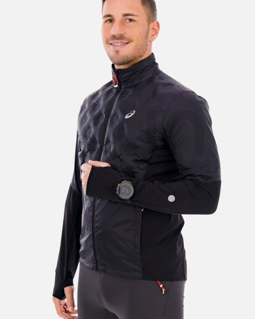 Veste Asics Road Winter Jacket - Noir - Footkorner