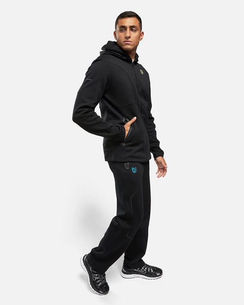 FK Banks Jacket with Integrated Hood - Black - Footkorner