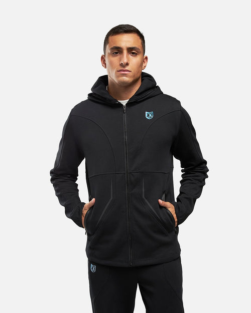 FK Banks Jacket with Integrated Hood - Black - Footkorner