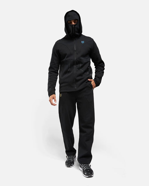 FK Banks Jacket with Integrated Hood - Black - Footkorner