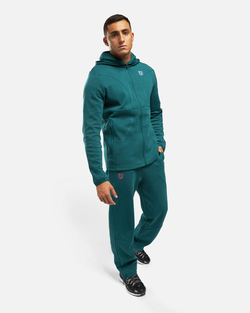 FK Banks Jacket with Integrated Hood - Green - Footkorner
