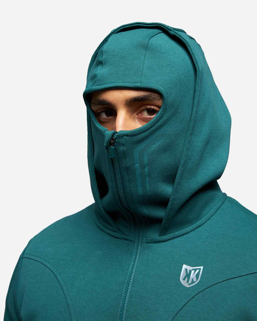 FK Banks Jacket with Integrated Hood - Green - Footkorner