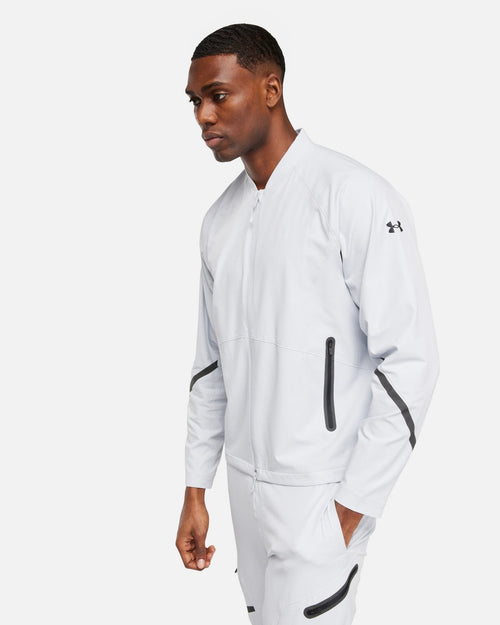 Chaqueta bomber Under Armour Unstoppable - Gris/Negro - Footkorner