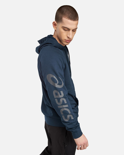Sudadera con capucha Asics FZ grande - Azul/Gris - Footkorner