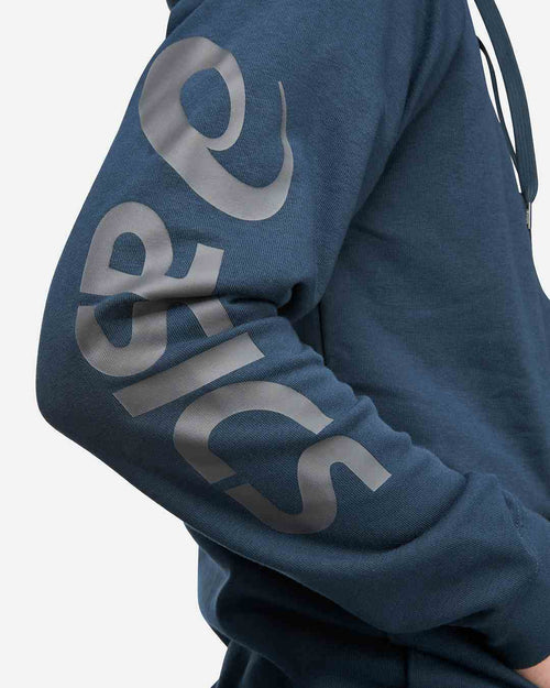 Sudadera con capucha Asics FZ grande - Azul/Gris - Footkorner