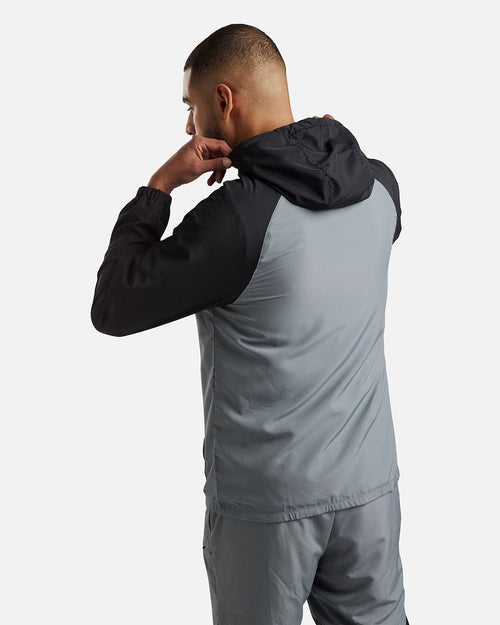 Giacca con cappuccio Nike Running Academy - Nero/Grigio - Footkorner