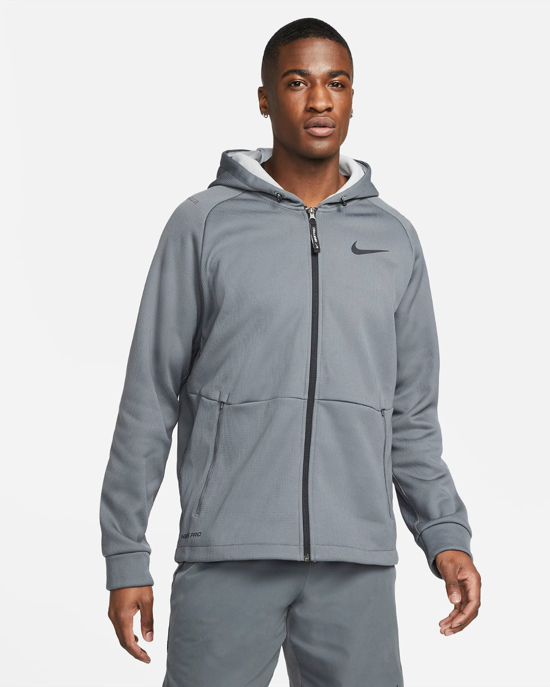 Nike Therma Sphere Hooded Jacket - Gray