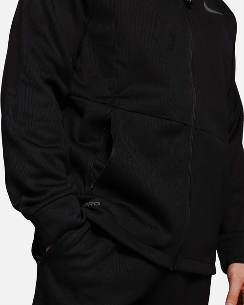Chaqueta con capucha Nike Running Therma Sphere - Negro - Footkorner