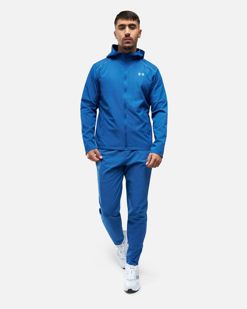 Under Armour Launch Hooded Jacket - Blue - Footkorner