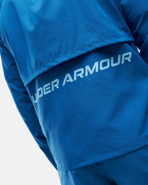 Under Armour Launch Hooded Jacket - Blue - Footkorner