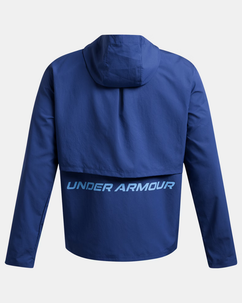 Under Armour Launch Hooded Jacket - Blue - Footkorner