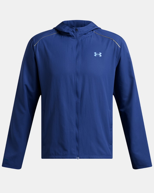 Under Armour Launch Hooded Jacket - Blue - Footkorner