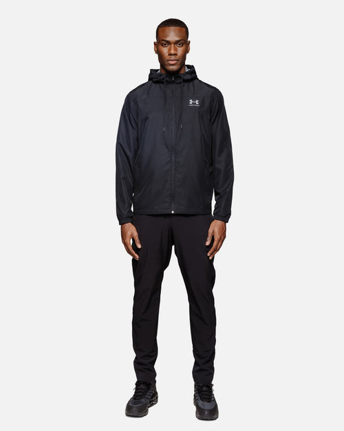 Under Armor Windbreaker Hooded Jacket - Black - Footkorner