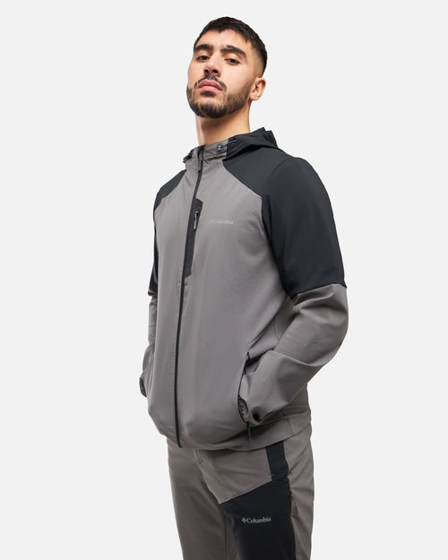 Columbia Softshell Jacket - Gray/Black - Footkorner