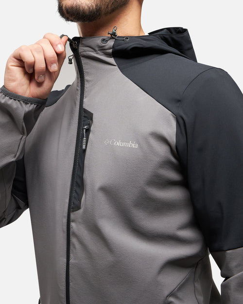 Columbia Softshell Jacket - Gray/Black - Footkorner