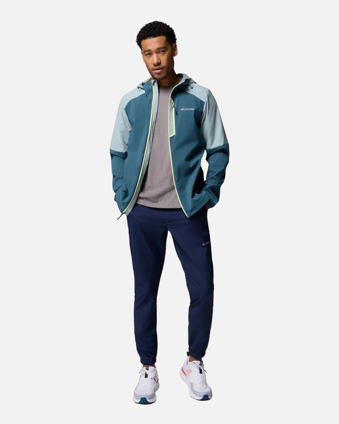 FootkornerVeste Columbia Tech Softshell - Bleu