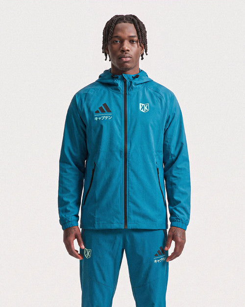 Chaqueta cortavientos Adidas x FK x L2B - Azul - Footkorner