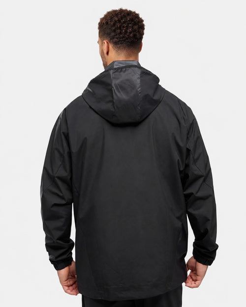 Veste coupe-vent Algérie 2025 - Noir/Gris - Footkorner