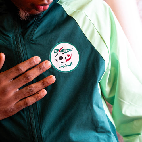 Giacca a vento Algeria 2023/2024 - Verde - Footkorner