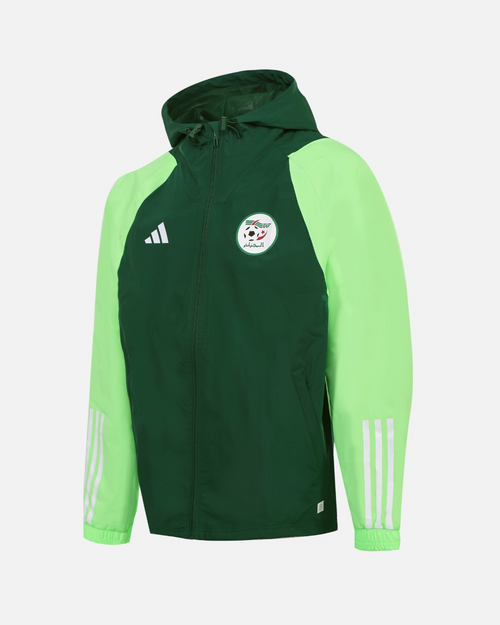 Giacca a vento Algeria 2023/2024 - Verde - Footkorner