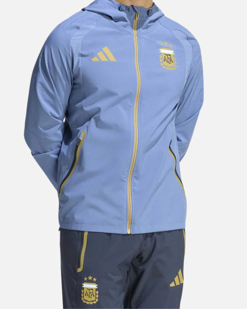 Chaqueta cortavientos Argentina Copa del Mundo 2026 - Azul - Footkorner