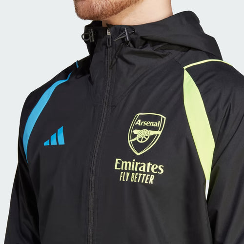 Giacca a vento Arsenal - Nera - Footkorner