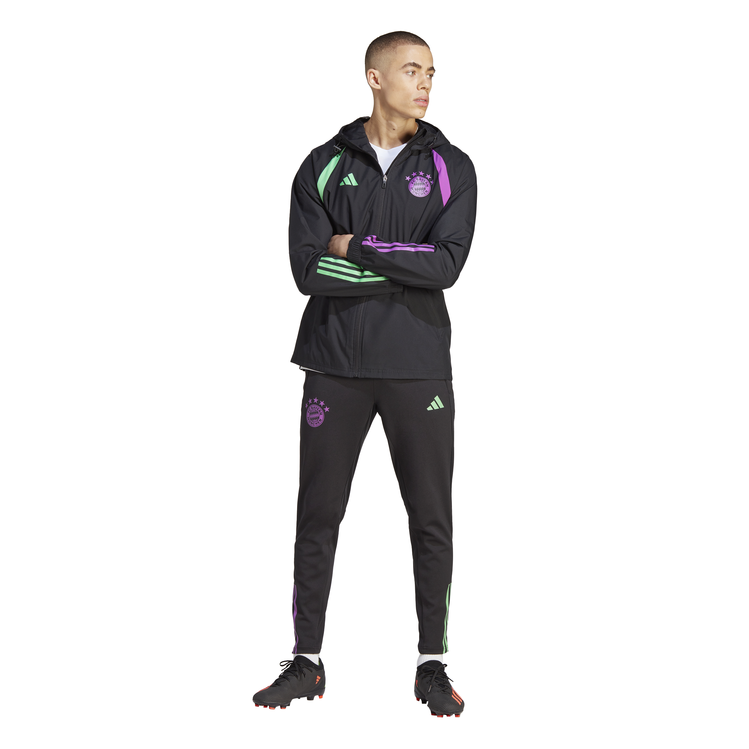 FootkornerBayern München Windjacke 2023/2024 – Schwarz