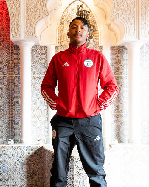 Veste Coupe-Vent Algérie - Rouge - Footkorner